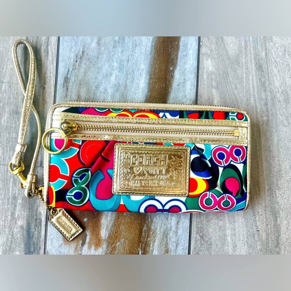 Coach Multicolor Wristlet